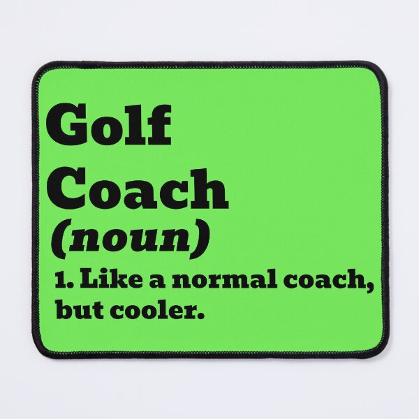 Item preview, Golf Coach Like Normal But Cooler designed and sold by WakeNBake-Tees.