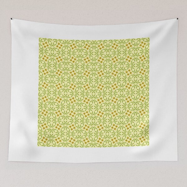 Item preview, Golden Petals Dancing in Gentle Green designed and sold by lyraisadorah.