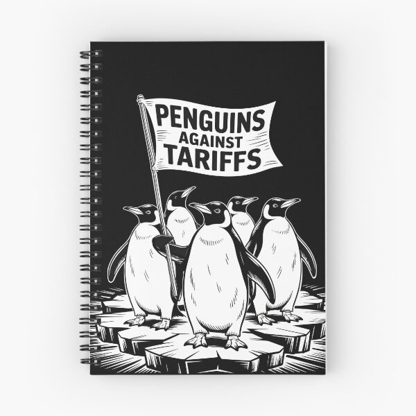 Item preview, Penguins Against Tariffs designed and sold by EdgeDrip.