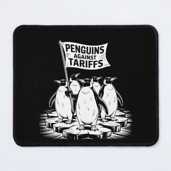 Item preview, Penguins Against Tariffs designed and sold by EdgeDrip.