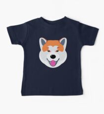 Yoko the Akita Inu Baby Tee