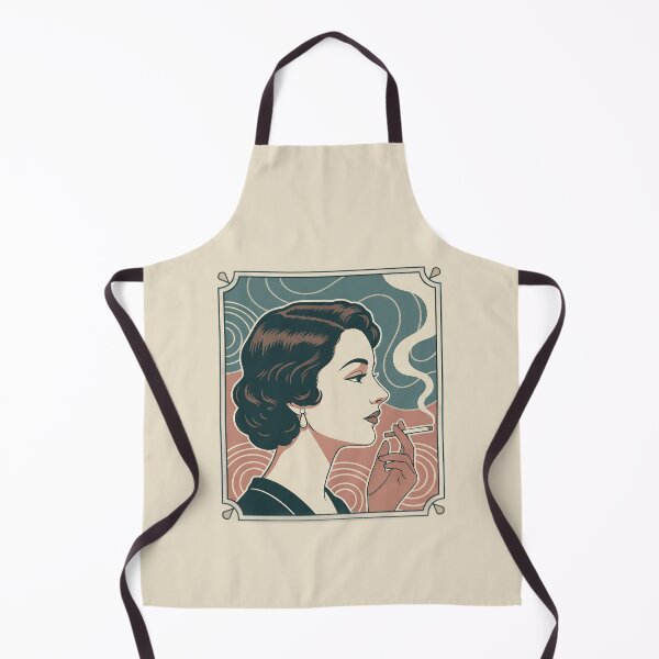 Item preview, Retro Lady Smoking in Classic Pop Art Style. designed and sold by Spark2Seduction.