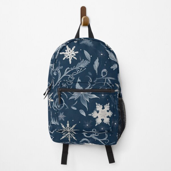 Item preview, Silver Snowflake & Branch Pattern – Elegant Metallic Winter Luxury Design designed and sold by Windy-market.