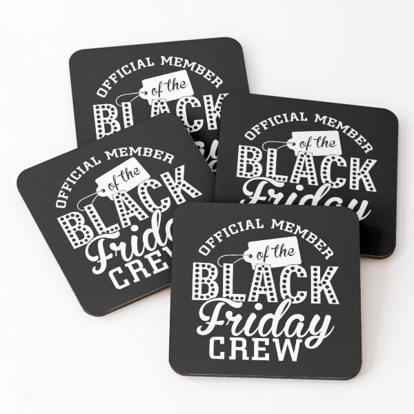 Item preview, Funny Friday 2025 Holiday Sale Christmas Black Shopping Happy designed and sold by Kraigsarina.
