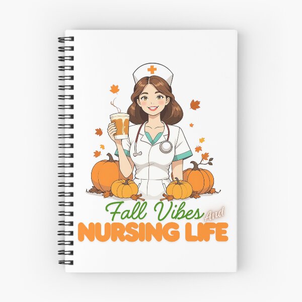 Item preview, Fall Vibes, Nursing Life Gift: 'Pumpkin Spice and Everything Nice' RN & Nursing Student Apparel designed and sold by VibranPalette.