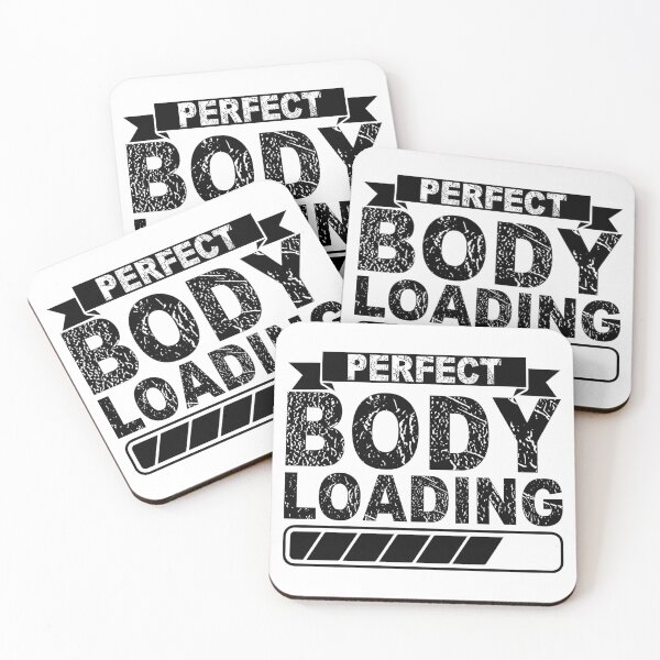 Item preview, Perfect Body Loading Fitness Gym Motivation designed and sold by ArtLabCreations.