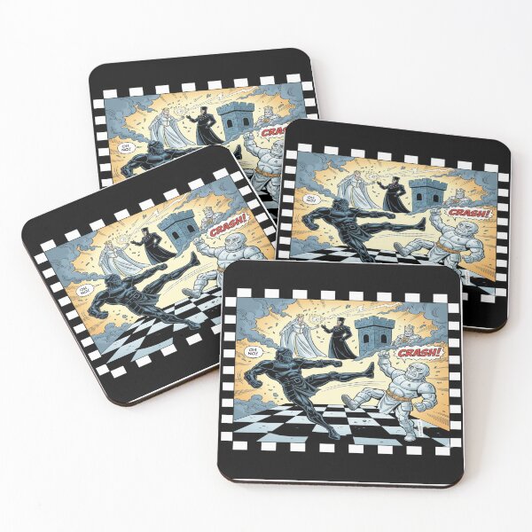 Item preview, Clash of the Pieces designed and sold by PawnShiftGoods.