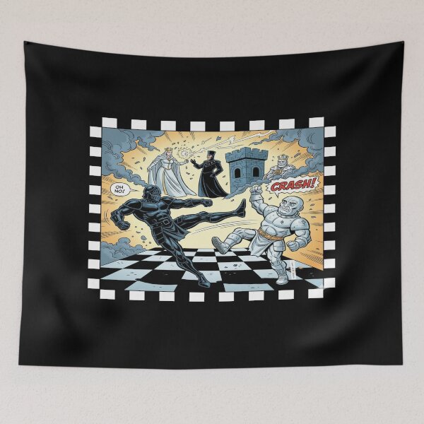 Item preview, Clash of the Pieces designed and sold by PawnShiftGoods.
