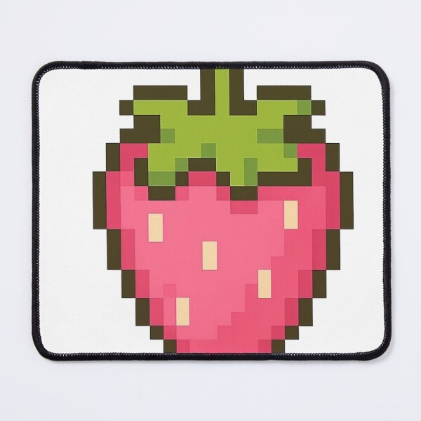 Item preview, Strawberry graphic art soft designed and sold by PearlyCloudCo.