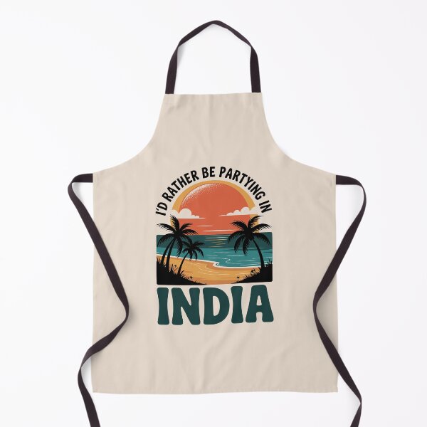 Item preview, Summer vibe India Poster – Tropical Sunset Party Travel Wall Art designed and sold by paulo silveira.