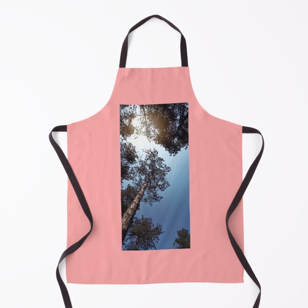 Item preview, Vertical Pine Forest Sky View - Contrail Sunlight Photo  designed and sold by SergioMiklos.