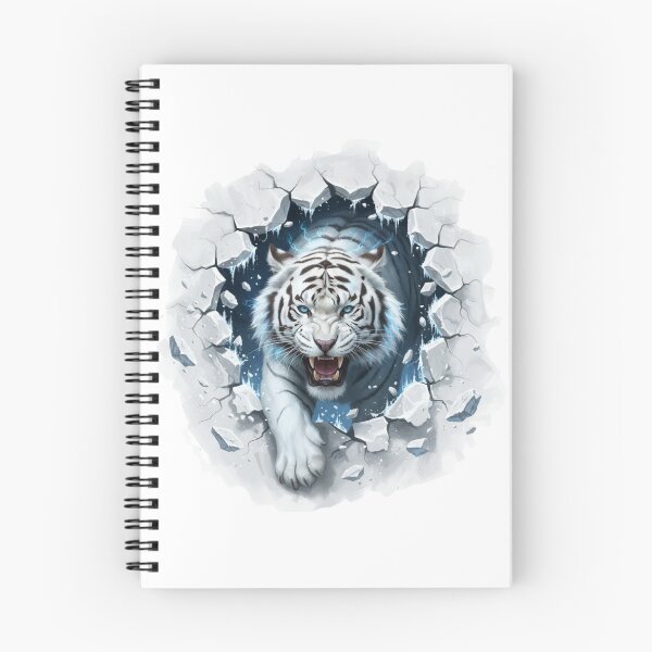 Item preview, Icebreaker Tiger – Spirit of the Frozen Wilds designed and sold by Kavya Art.