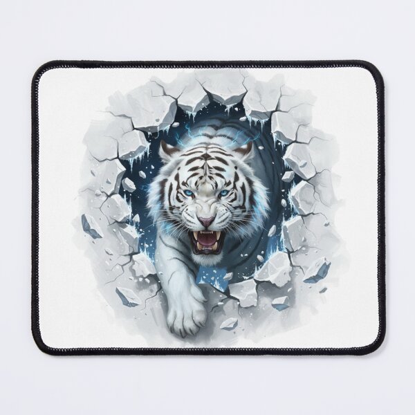 Item preview, Icebreaker Tiger – Spirit of the Frozen Wilds designed and sold by Kavya Art.