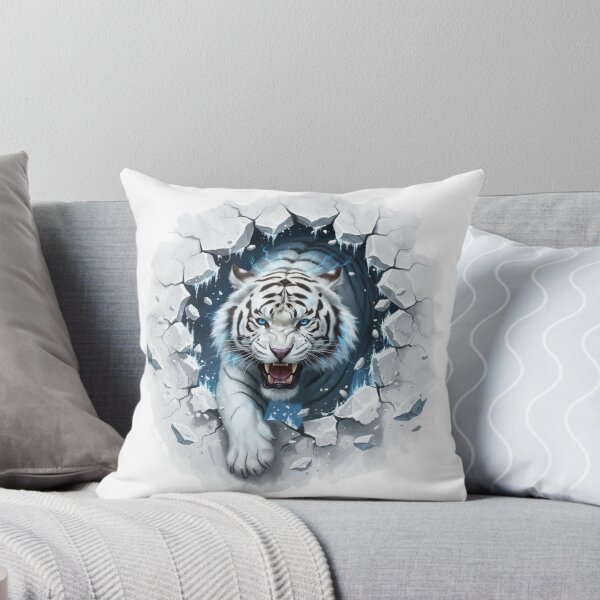 Item preview, Icebreaker Tiger – Spirit of the Frozen Wilds designed and sold by Kavya Art.