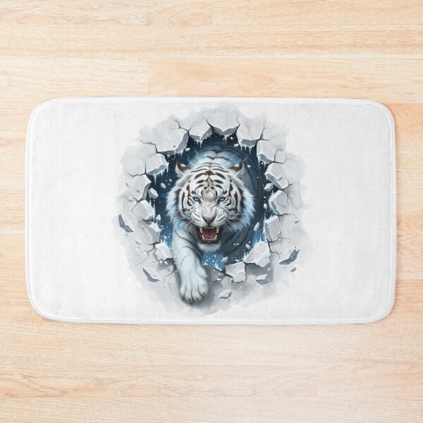 Item preview, Icebreaker Tiger – Spirit of the Frozen Wilds designed and sold by Kavya Art.