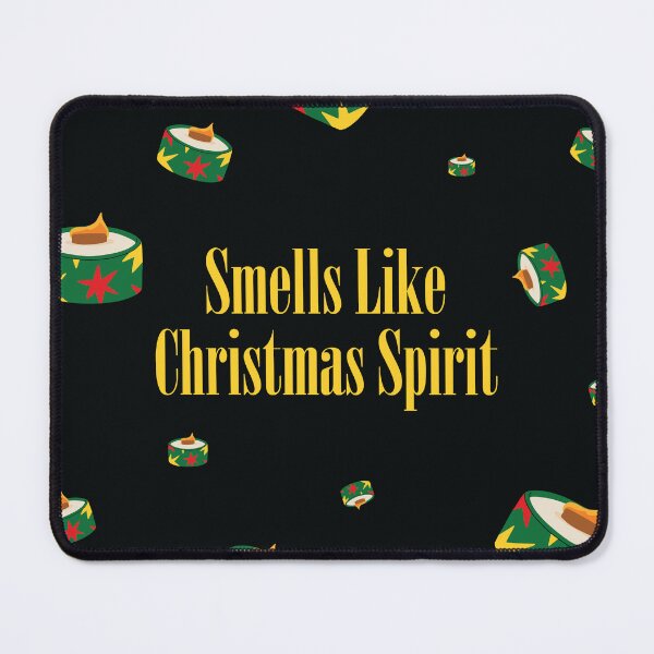 Item preview, Smells Like Christmas Spirit | Black Pattern designed and sold by annemyne.