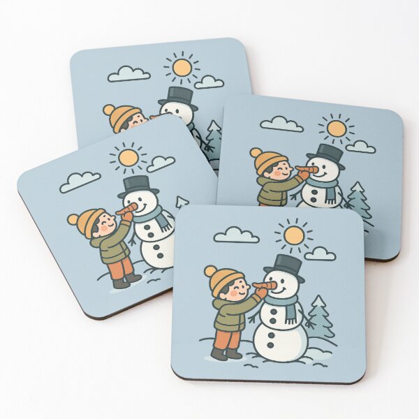 Item preview, Joyful Snow Day – Building a Snowman Together designed and sold by BROHLine Studio.