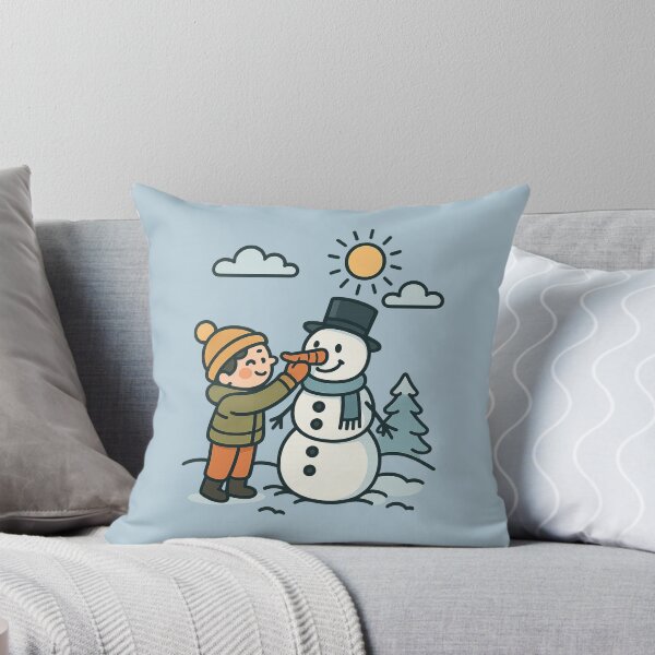 Item preview, Joyful Snow Day – Building a Snowman Together designed and sold by BROHLine Studio.