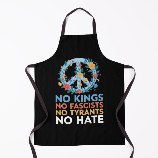Item preview, No Kings No Fascists No Tyrants No Hate Protest designed and sold by AnixieArtFun.