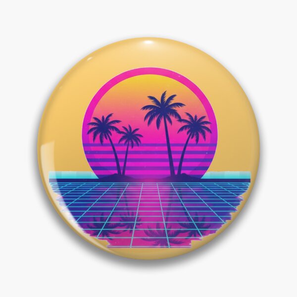 Item preview, Retro 80s sunset vaporwave aesthetic designed and sold by DarkNight9.