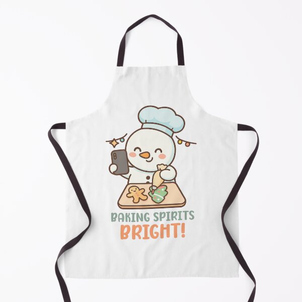 Item preview, Cute Snowman Baking Cookies Christmas – Holiday Baking  designed and sold by stylishdzign.