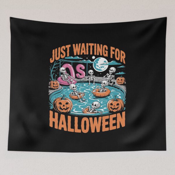Item preview, Summerween Halloween Summer Just Waiting For Halloween Pool  designed and sold by KonstanKoraner.