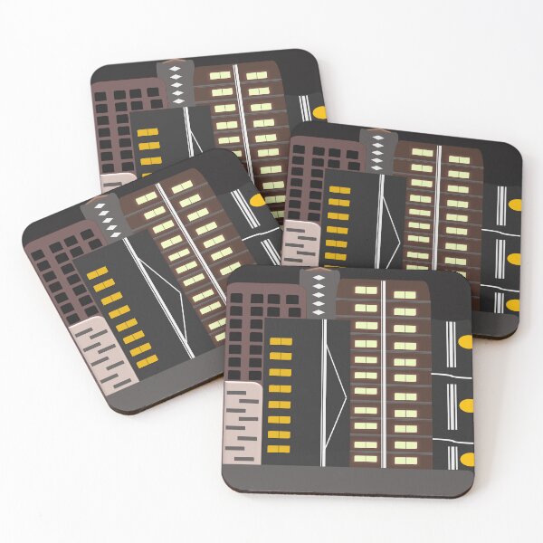 Item preview, Midnight Minimalist Skyline - Cityscape - Buildings - Skyscrapper- Modern Design designed and sold by Anusham Digital Arts.