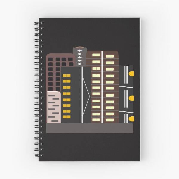 Item preview, Midnight Minimalist Skyline - Cityscape - Buildings - Skyscrapper- Modern Design designed and sold by Anusham Digital Arts.