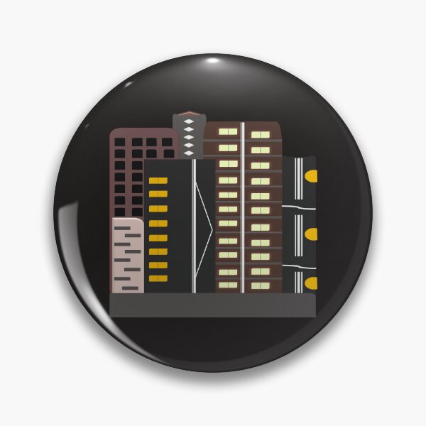 Item preview, Midnight Minimalist Skyline - Cityscape - Buildings - Skyscrapper- Modern Design designed and sold by Anusham Digital Arts.