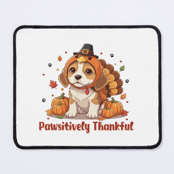 Item preview, Pawsitively Thankful Beagle Thanksgiving Cute Fall designed and sold by The Real Life Symphony.