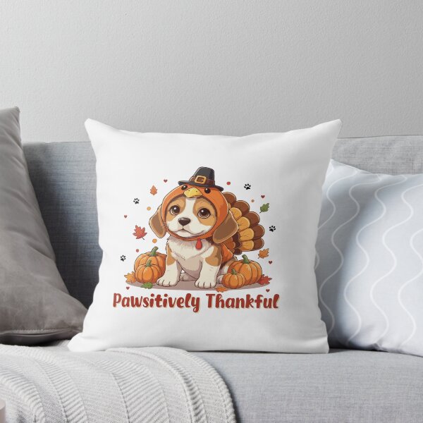 Item preview, Pawsitively Thankful Beagle Thanksgiving Cute Fall designed and sold by The Real Life Symphony.