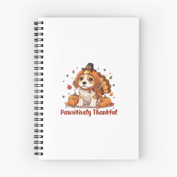Item preview, Pawsitively Thankful Beagle Thanksgiving Cute Fall designed and sold by The Real Life Symphony.