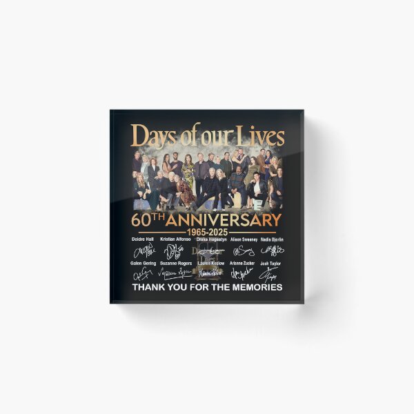Item preview, Days Of Our Lives Anniversary Memories Tribute designed and sold by Terahsharris.