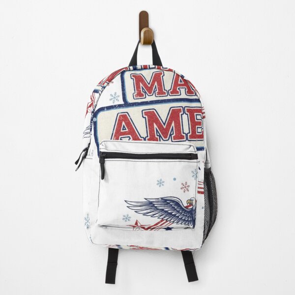 Item preview, Made in America Festive Stamp Tee - Patriotic Holiday Prep Sticker designed and sold by GeniePixel.