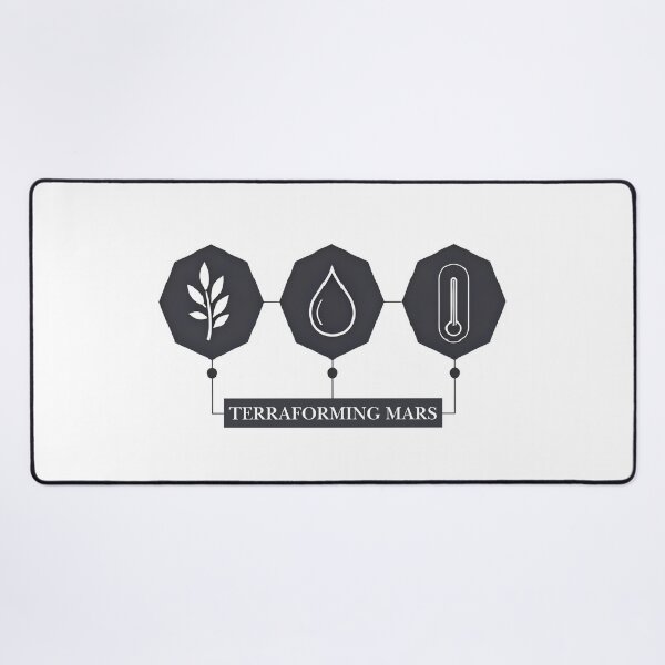 Item preview, Copy of Terraforming Mars Minimalist Sci-Fi Tee designed and sold by nivadaofficiel2.