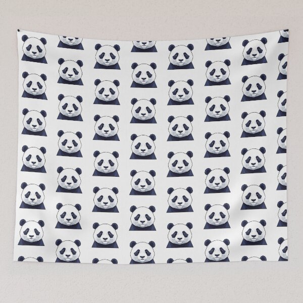 Item preview, Geometric Panda Bear Low Poly Nature Design designed and sold by DarkNight9.