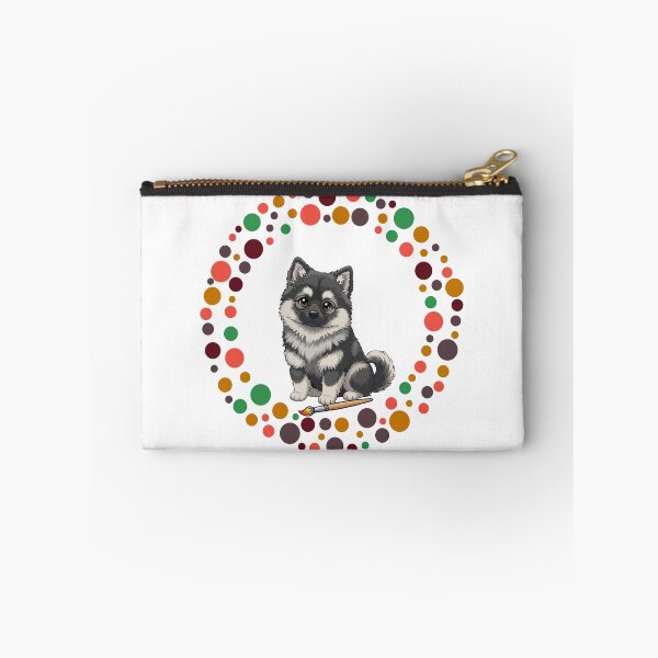 Item preview, Celebrate Dot Day with My Keeshond | Colorful Dog Art  designed and sold by The Real Life Symphony.
