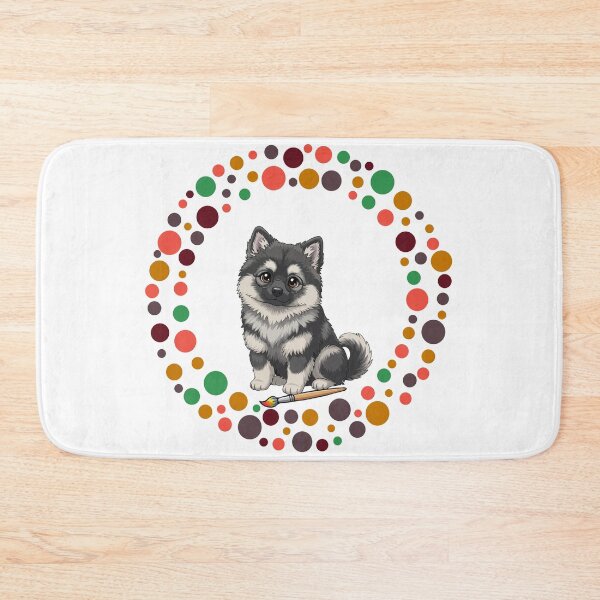 Item preview, Celebrate Dot Day with My Keeshond | Colorful Dog Art  designed and sold by The Real Life Symphony.