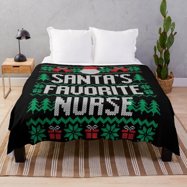 Item preview, Nurse Christmas Retro Favorite Vintage Classic Merry Santas designed and sold by Olincristie.