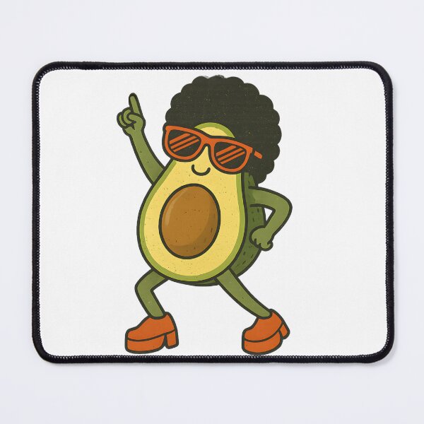 Item preview, Stay Fresh – Retro Disco Avocado designed and sold by Hischers Solution.
