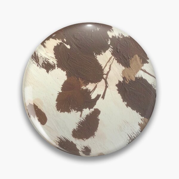Item preview, Painted Cowhide · Warm Brown Brushstroke Animal Pattern designed and sold by Allywork.
