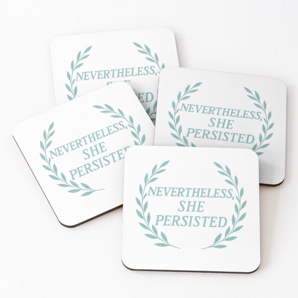 Item preview, Nevertheless She Persisted Laurel Wreath Design designed and sold by unscriptedPixel.