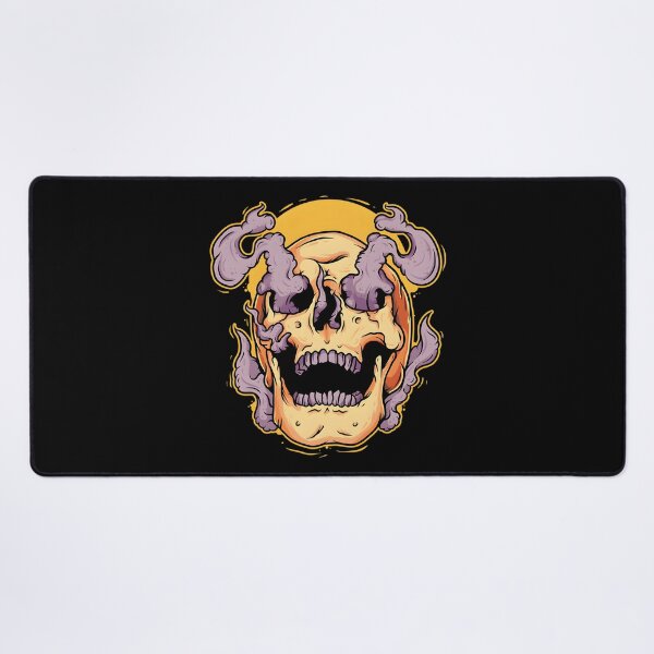 Item preview, Yellow Smoke Skull designed and sold by krbqalice.