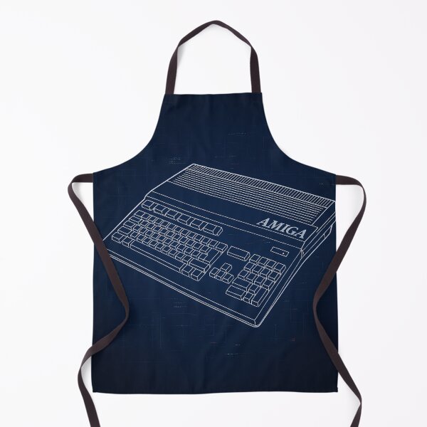 Item preview, Amiga Computer Blueprint Retro Tech Design designed and sold by Retr0Tshirts.