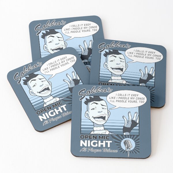 Item preview, Sokka's Open Mic Night - Moody Blue designed and sold by Morrison Witchery.