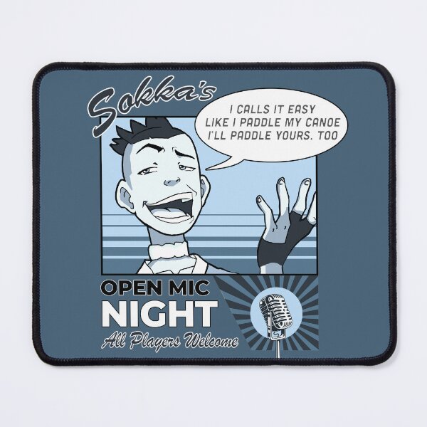 Item preview, Sokka's Open Mic Night - Moody Blue designed and sold by Morrison Witchery.