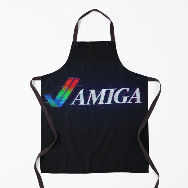 Item preview, Amiga Retro Logo Glitch Aesthetic Design designed and sold by Retr0Tshirts.
