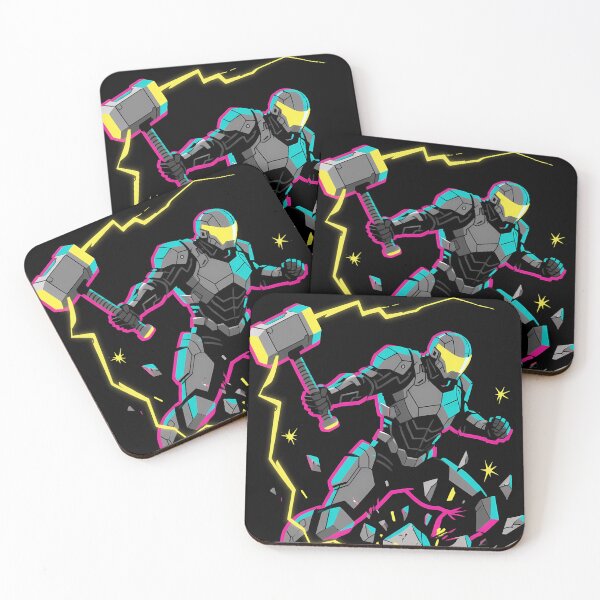 Item preview, Cyberpunk Warrior Smashing Ground designed and sold by GE-MS.