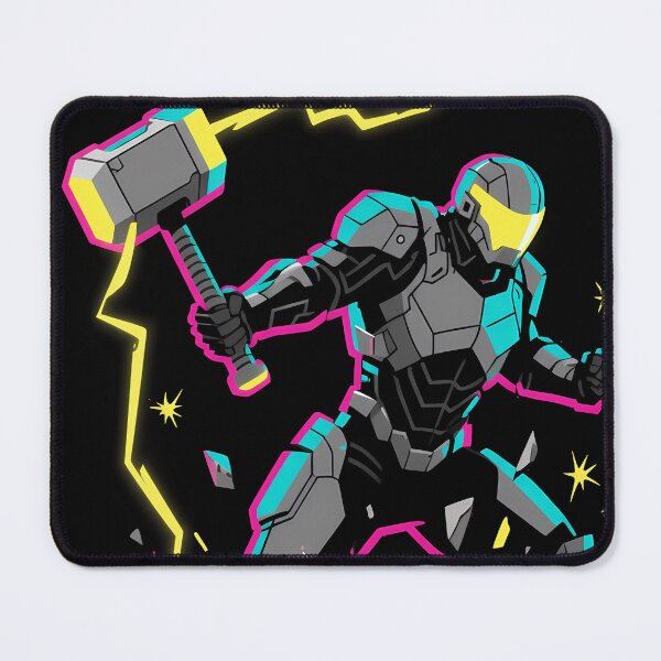 Item preview, Cyberpunk Warrior Smashing Ground designed and sold by GE-MS.