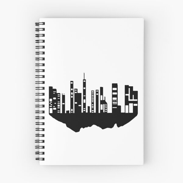 Item preview, Paysage Urbain Volant 6 (Paisaje, Urbano, negro, blanco, minimalist) designed and sold by EBFCDesigns.
